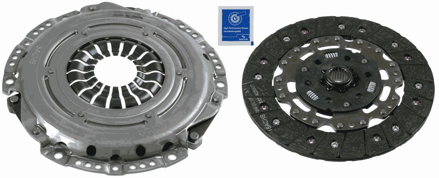 Opel Corsa 2006-2014 Arası Sachs Marka Debriyaj Seti