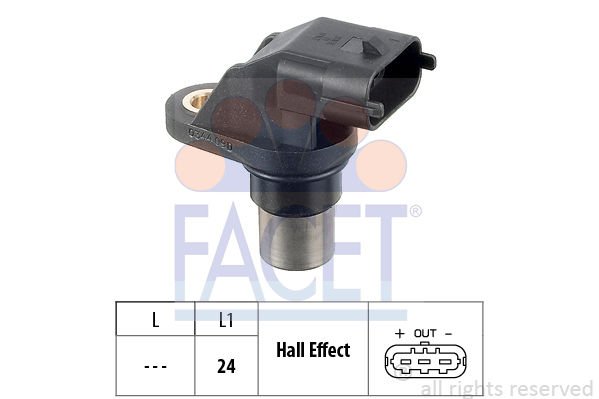 Fiat Punto 2000-2010 Arası 1.2 60 Facet Marka Krank Sensörü