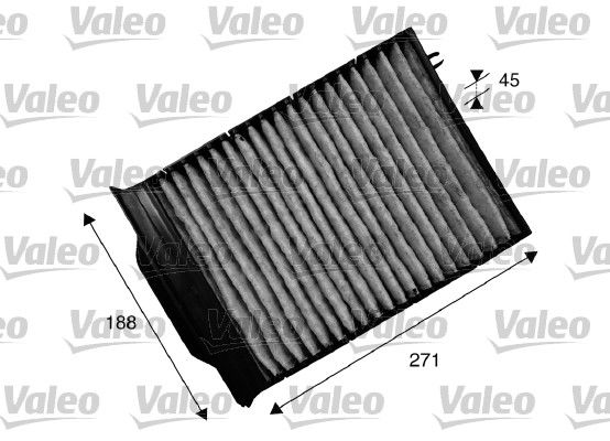 Renault Megane 2001-2012 Arası 1.9 dCi Valeo Marka Karbonlu Polen Filtresi