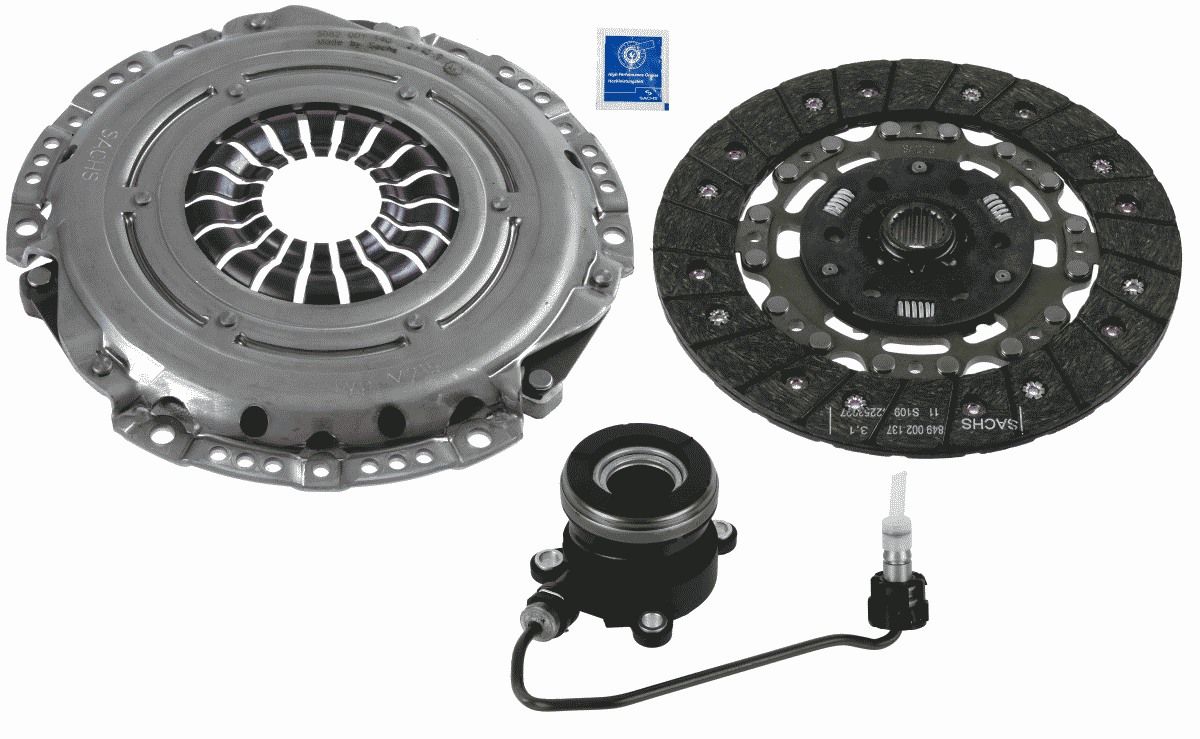 Opel Corsa 2006-2014 Arası Sachs Marka Debriyaj Seti