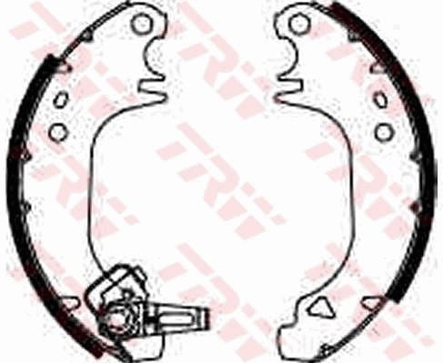 Citroen Ax 1986-1998 Arası 14 D TRW Marka Pabuçlu Balata
