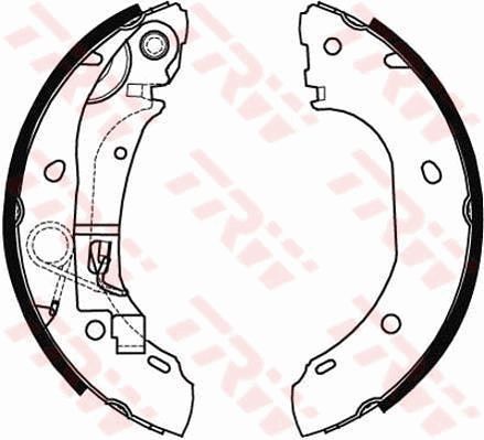 Citroen Jumper 1994-2002 Arası 1.9 TD TRW Marka Pabuçlu Balata