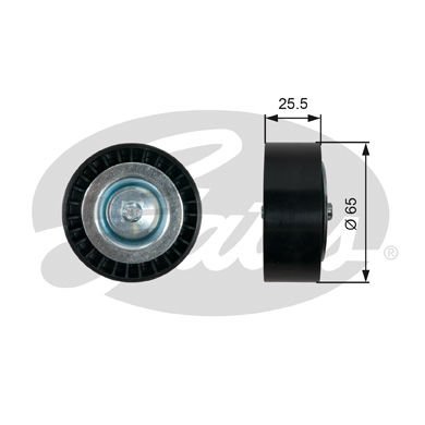 Fiat Freemont 2011-2015 Arası 2.0 JTD 4x4, 2.0 JTD Gates Marka Vantilatör Kayış Gergi Rulmanı