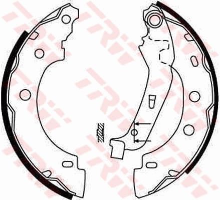 Renault Kangoo 1997-2001 Arası 1.5 dCi TRW Marka Pabuçlu Balata