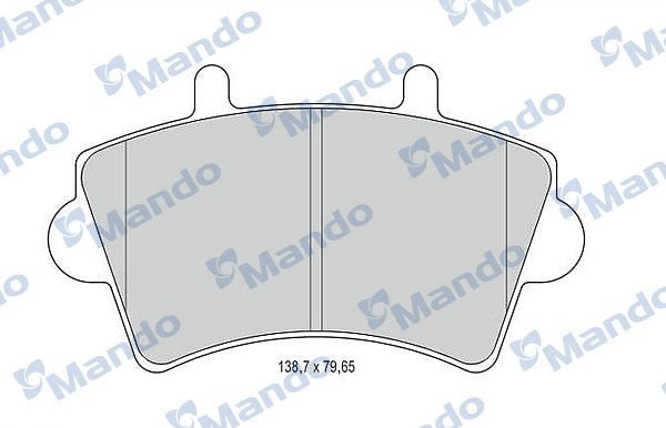 Renault Master 1998-2002 Arası 2.5 D, 2.8 dTI Mando Marka Ön Balata