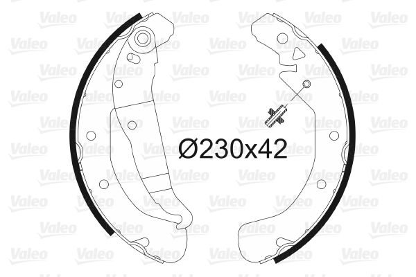 Opel Astra 1991-2005 Arası 1.6 Si Valeo Marka Pabuçlu Balata