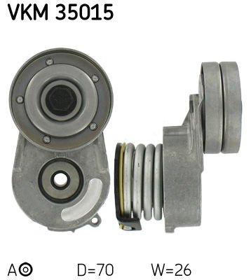 Opel Astra 1998-2014 Arası 1.7 CDTI, 1.7 DTI 16V SKF Marka Vantilatör Kayış Gergi Rulmanı