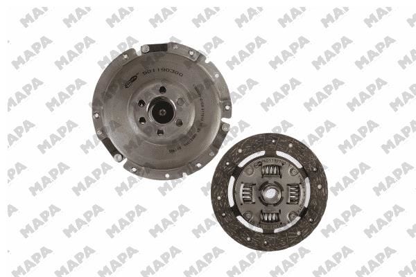 Volkswagen Golf 1974-1993 Arası 1.6 GTI, 1.6, 1.5, 1.5 D Mapa Marka Debriyaj Seti