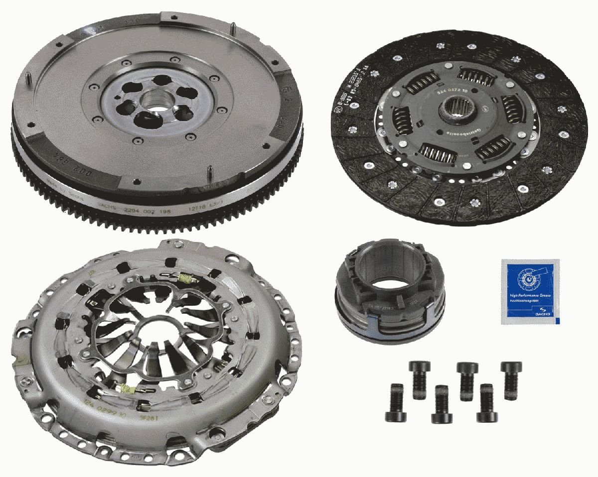 Volkswagen Passat 2000-2005 Arası 1.9 TDI, 1.9 TDI 4motion Sachs Marka Volanlı Debriyaj Seti