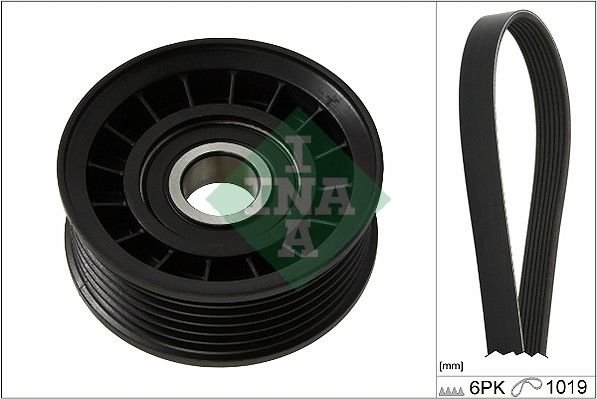 Ford Fiesta 2008-2012 Arası 1.6 Ti INA Marka Vantilatör Kayışı