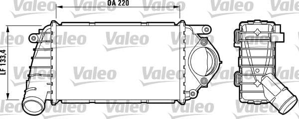 Seat Arosa 1997-2004 Arası 1.4 TDI Valeo Marka Turbo Radyatörü