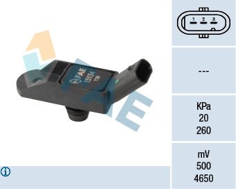 Citroen Ds4 2011-2015 Arası 1.6 THP 155, 1.6 THP 200 FAE Marka Map Sensörü