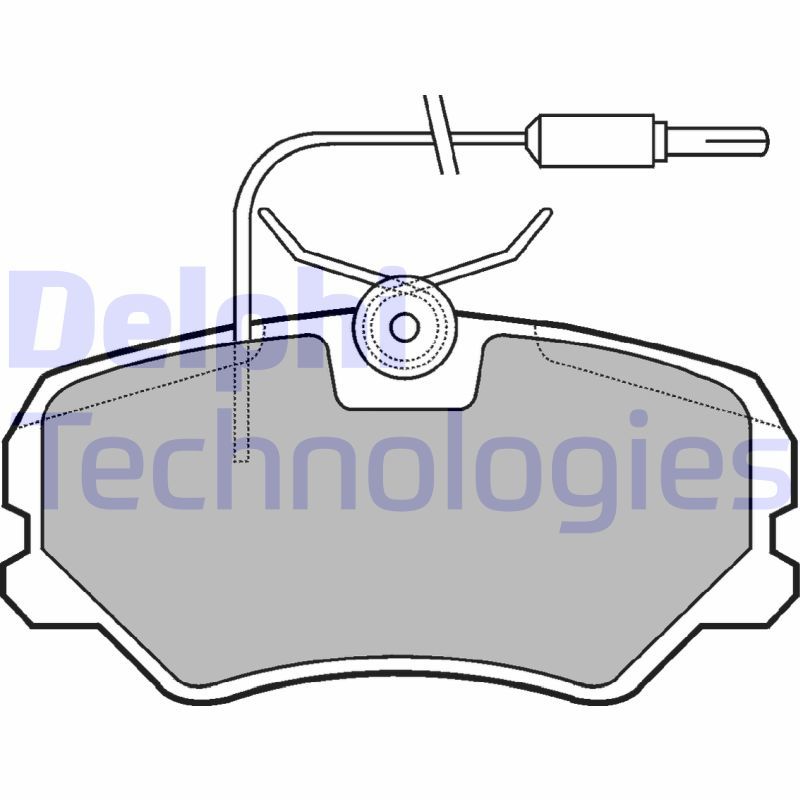 Citroen Zx 1991-1999 Arası 2.0 i 16V Delphi Marka Ön Balata