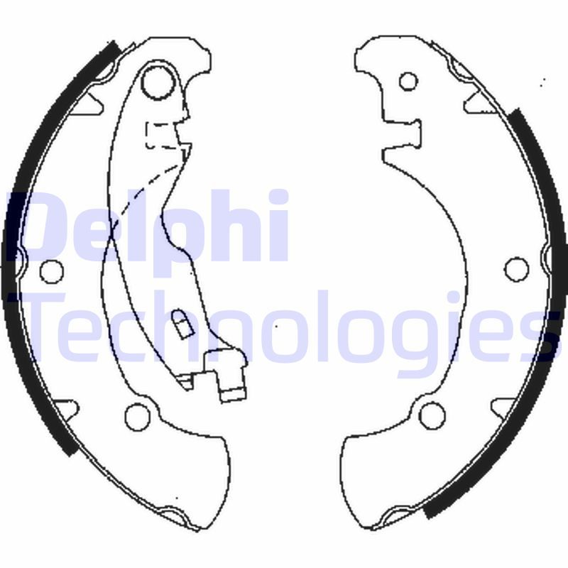 Fiat Bravo 1995-2001 Arası 1.9 TD 100 S Delphi Marka Pabuçlu Balata
