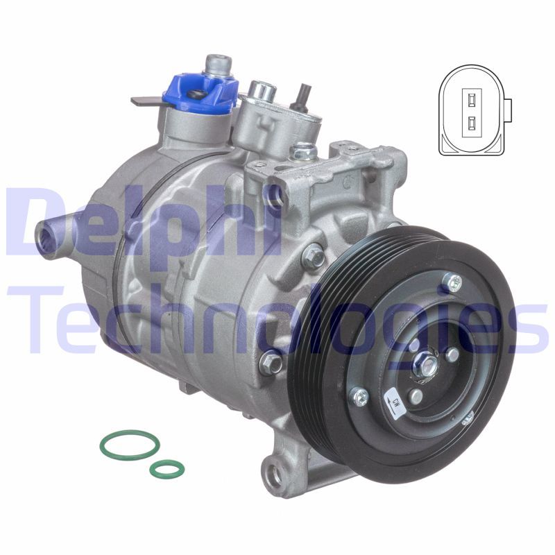 Volkswagen Passat 2005-2015 Arası 2.0 TDI 4motion Delphi Marka Klima Kompresörü