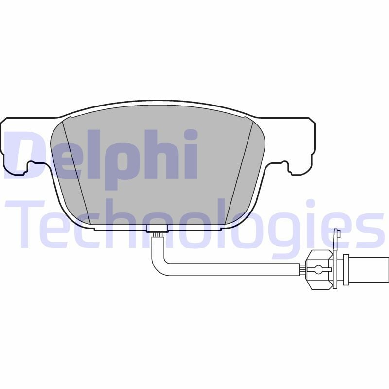 Audi A4 2015-2019 Arası 2.0 TDI, 3.0 TDI quattro, 3.0 TDI, 2.0 TFSI quattro, 2.0 TFSI, 2.0 TDI quattro, 1.4 TFSI Delphi Marka Ön Balata