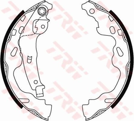 Opel Agila 2008-2014 Arası 1.2 TRW Marka Pabuçlu Balata