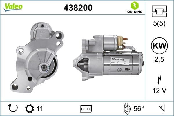 Citroen Ds4 2011-2015 Arası 2.0 HDi 165 Valeo Marka Marş Motoru