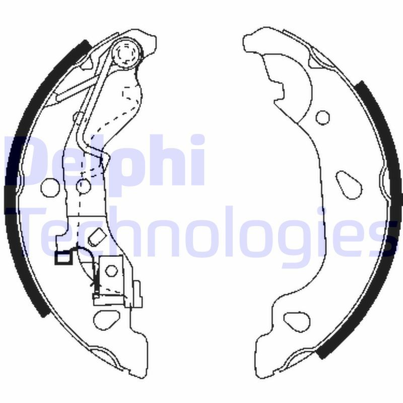 Fiat Punto 1999-2012 Arası 1.3 JTD Delphi Marka Pabuçlu Balata