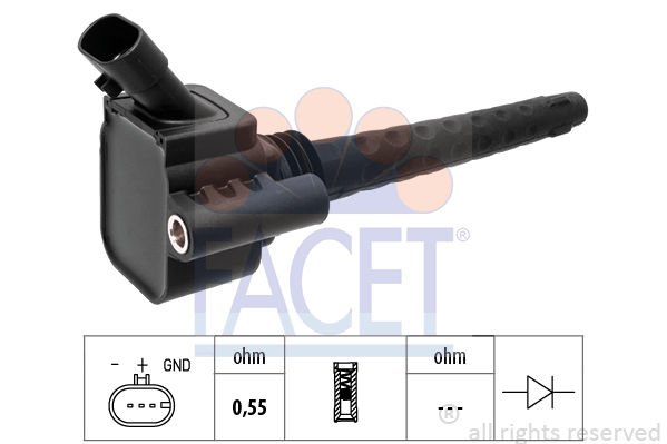 Alfa Romeo Spider 2006-2011 Arası 1.8 TBi Facet Marka Ateşleme Bobini