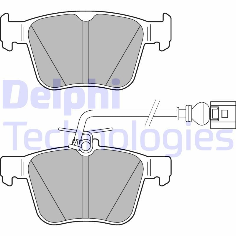 Audi A3 2012-2017 Arası RS3 quattro Delphi Marka Arka Balata