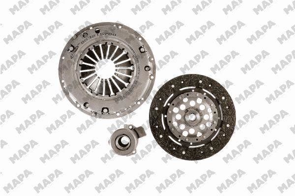 Opel Corsa 2000-2014 Arası 1.3 CDTI 16V, 1.3 CDTI Mapa Marka Debriyaj Seti