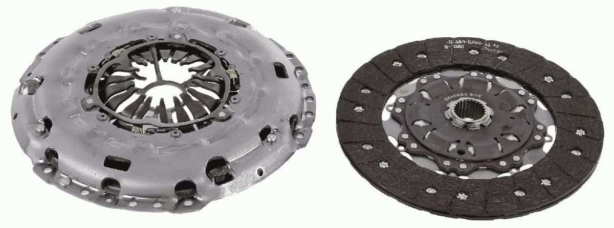 Volkswagen Transporter 2003-2015 Arası 2.0 BiTDI, 2.0 BiTDI 4motion Sachs Marka Debriyaj Seti