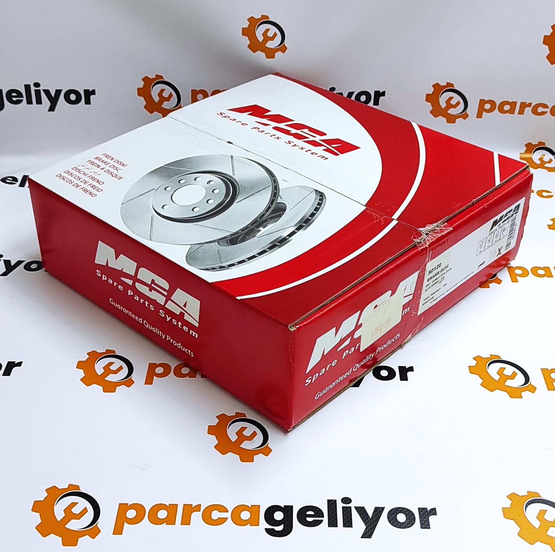 Doblo III On Fren Disk Takımı MGA-50120