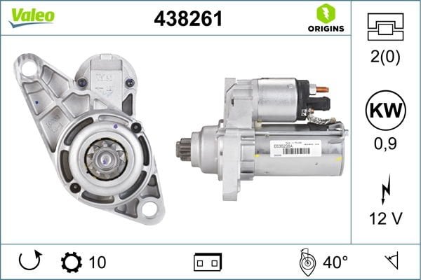 Volkswagen Lupo 1998-2005 Arası 1.4 16V Valeo Marka Marş Motoru
