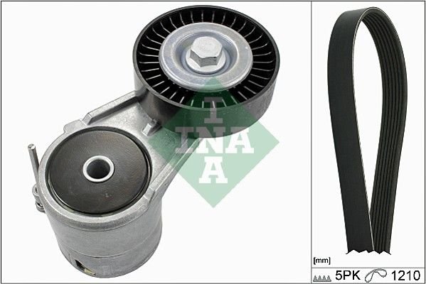 Opel Astra 1998-2009 Arası 1.6, 1.8 16V, 1.4 16V, 1.6 16V INA Marka Vantilatör Kayış Seti