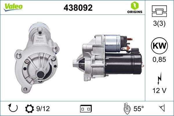 Peugeot 407 2004-2011 Arası 2.0 Bioflex Valeo Marka Marş Motoru