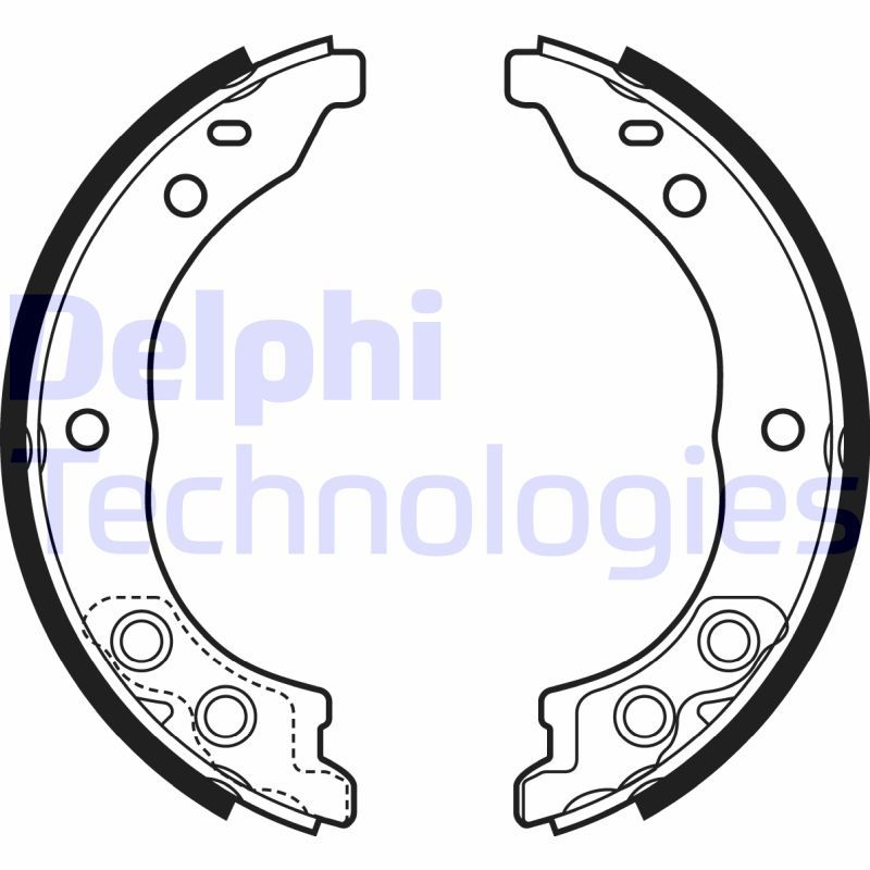 Fiat Ducato 1994-2010 Arası 130 Multijet 2 Delphi Marka Pabuçlu Balata
