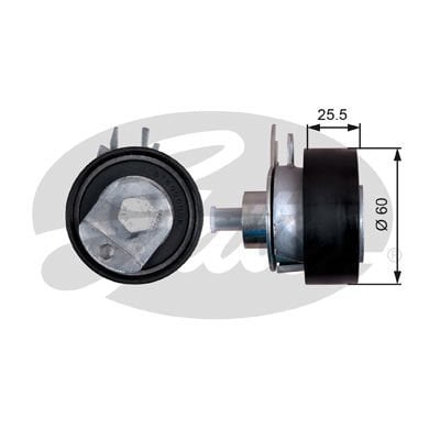 Volkswagen Polo 1994-1999 Arası 100 1.4 16V, 120 1.6 16V GTI Gates Marka Vantilatör Kayış Gergi Rulmanı