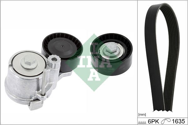 Opel Astra 2009-2016 Arası 1.6 CDTi INA Marka Vantilatör Kayış Seti