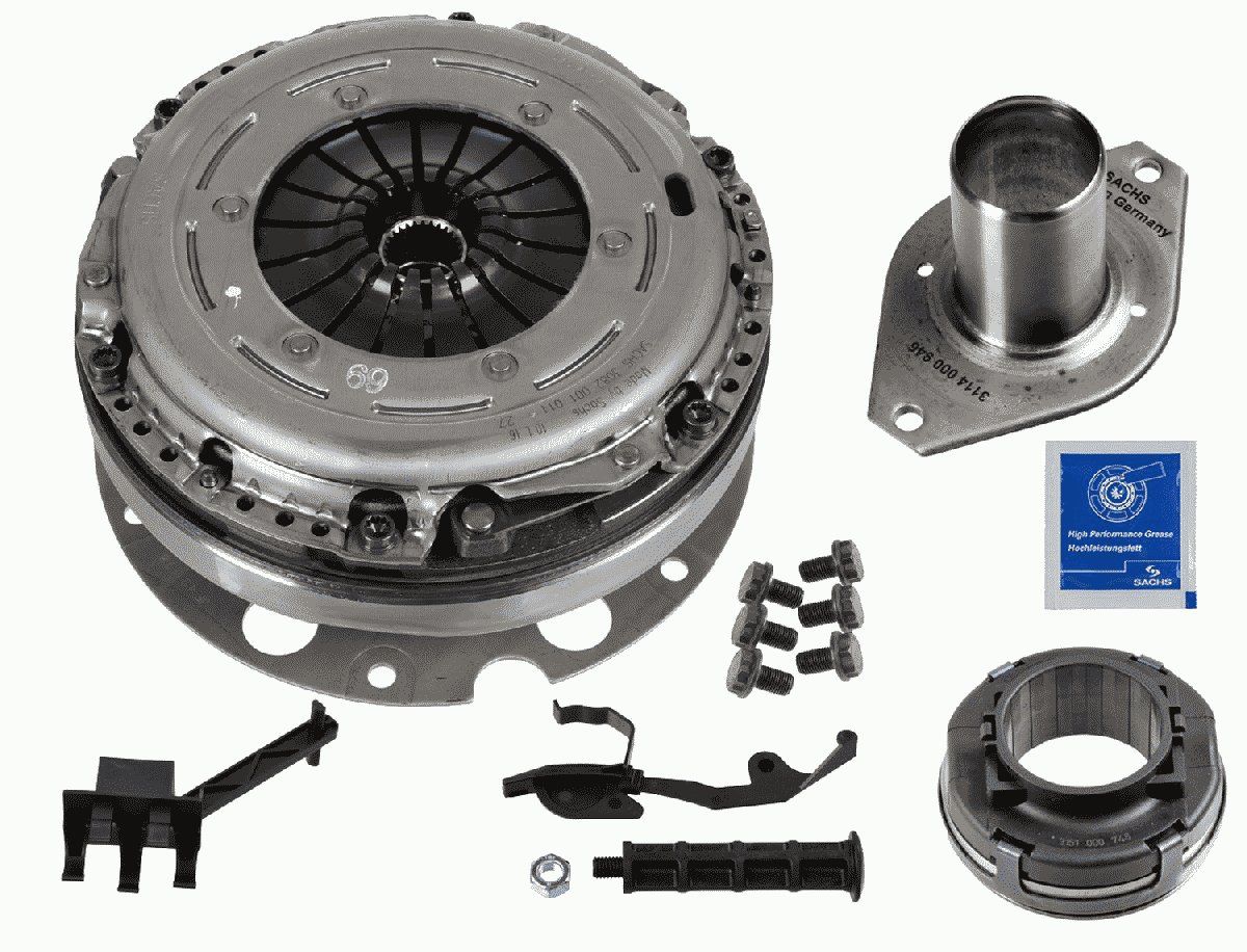 Audi A6 2010-2018 Arası 2.0 TFSI Sachs Marka Volanlı Debriyaj Seti