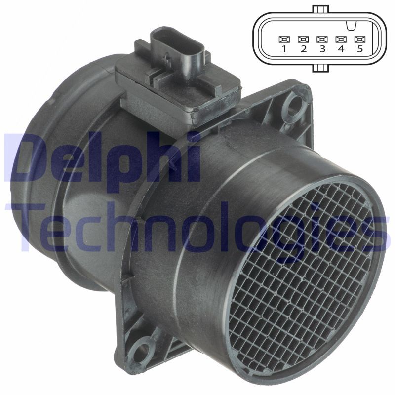 Volkswagen Passat 2005-2015 Arası 1.6 TDI, 2.0 TDI, 2.0 TDI 4motion Delphi Marka Hava Debimetresi