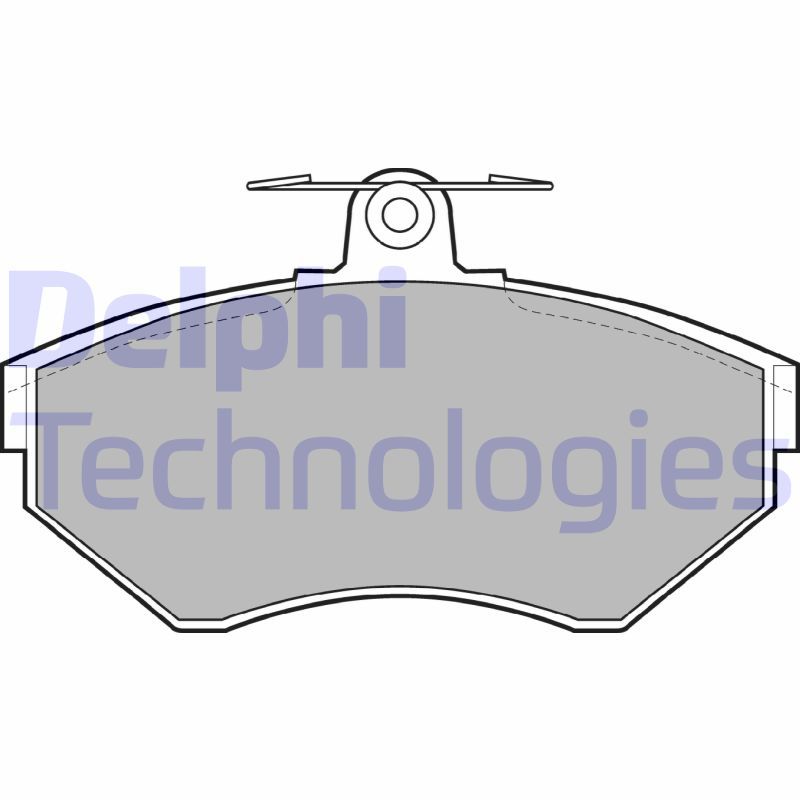 Volkswagen Golf 1989-1998 Arası 1.4 Delphi Marka Ön Balata