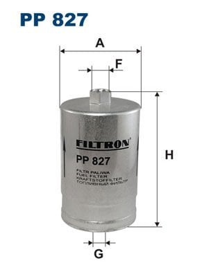 sı 2.0 V6 Turbo Filtron Marka Yakıt Filtresi