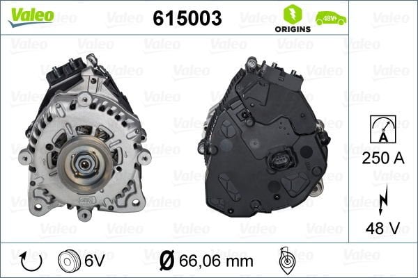 Audi Q3 2018-2022 Arası 35 TFSI Mild Hybrid Valeo Marka Alternatör