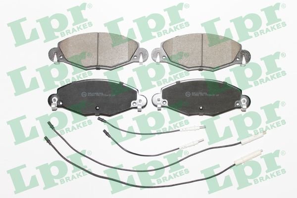 Citroen C5 2001-2008 Arası 3.0 V6, 3.0 Carlsson, 2.2 HDi, 2.0 HDi LPR Marka Ön Fişli Balata