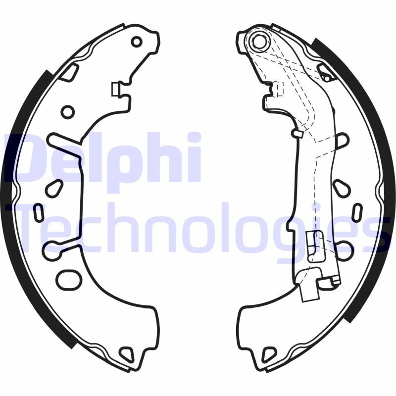 Fiat Punto Evo 2008-2012 Arası 1.4 Natural Power Delphi Marka Pabuçlu Balata