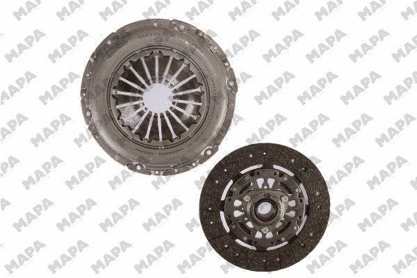 Volkswagen Transporter 2003-2015 Arası 2.5 TDI, 2.5 TDI 4motion Mapa Marka Debriyaj Seti