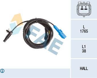 Peugeot 508 2010-2018 Arası 2.2 HDi FAE Marka Arka Abs Sensörü