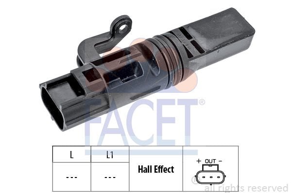 Ford Focus 1998-2009 Arası 1.6 16V, 1.4 16V, 1.8 16V Facet Marka Krank Sensörü