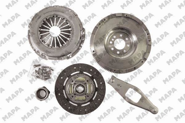Ford Transit 2000-2006 Arası Mapa Marka Volanlı Debriyaj Seti