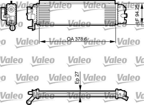 Peugeot 3008 2009-2017 Arası 2.0 HDi Hybrid4 Valeo Marka Su Radyatörü