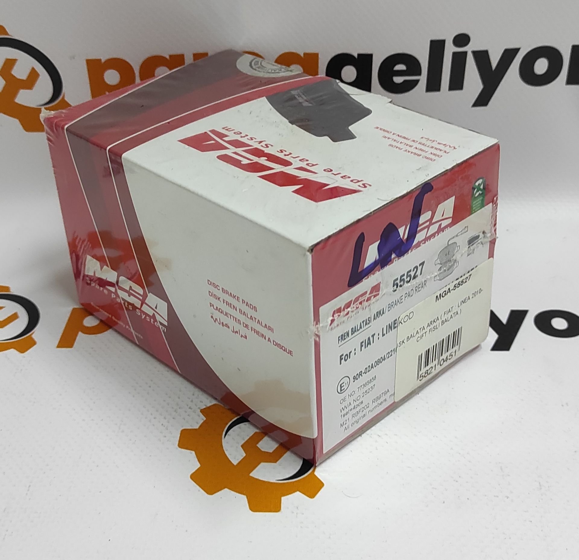 Linea 1.6 mjt Arka Fren Balatası Mga MGA-55527