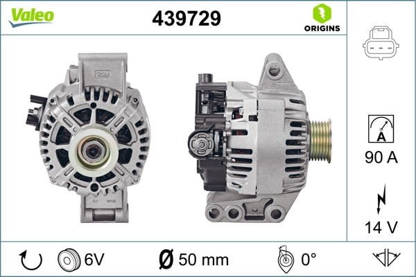 Ford Ka 1996-2008 Arası 1.3 i Valeo Marka Alternatör