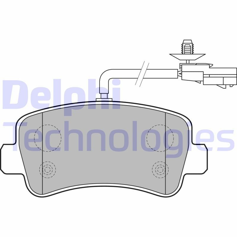 Opel Movano 2010-2014 Arası 2.3 CDTI FWD Delphi Marka Arka Balata