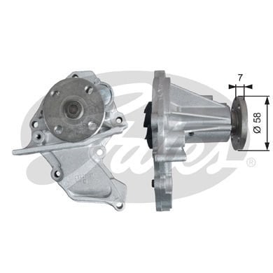 Ford Puma 1997-2002 Arası 1.7 16V, 1.4 16V Gates Marka Devirdaim Su Pompası